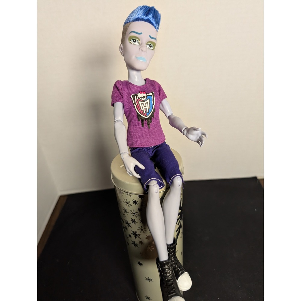 Monster High Ghoul Spirit Sloman Slo Mo Mortavitch Doll Retired